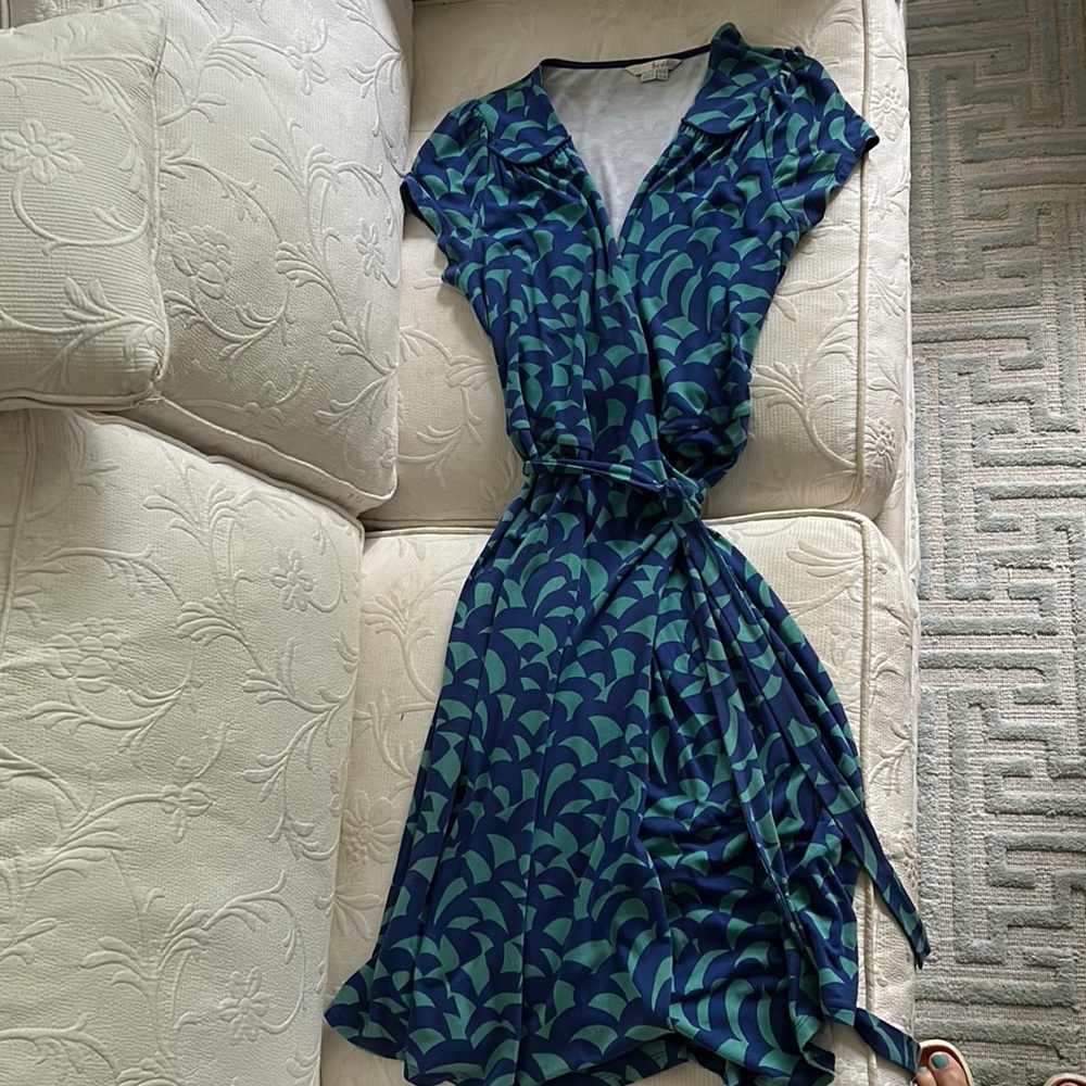 Boden Jersey Wrap Dress